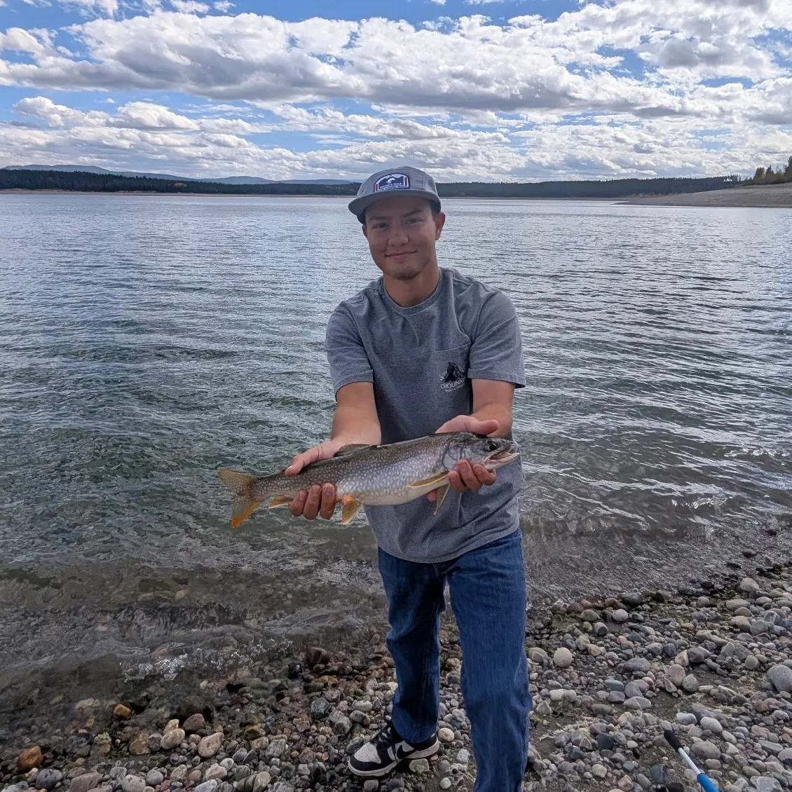 Lake char caught on Fishbrain