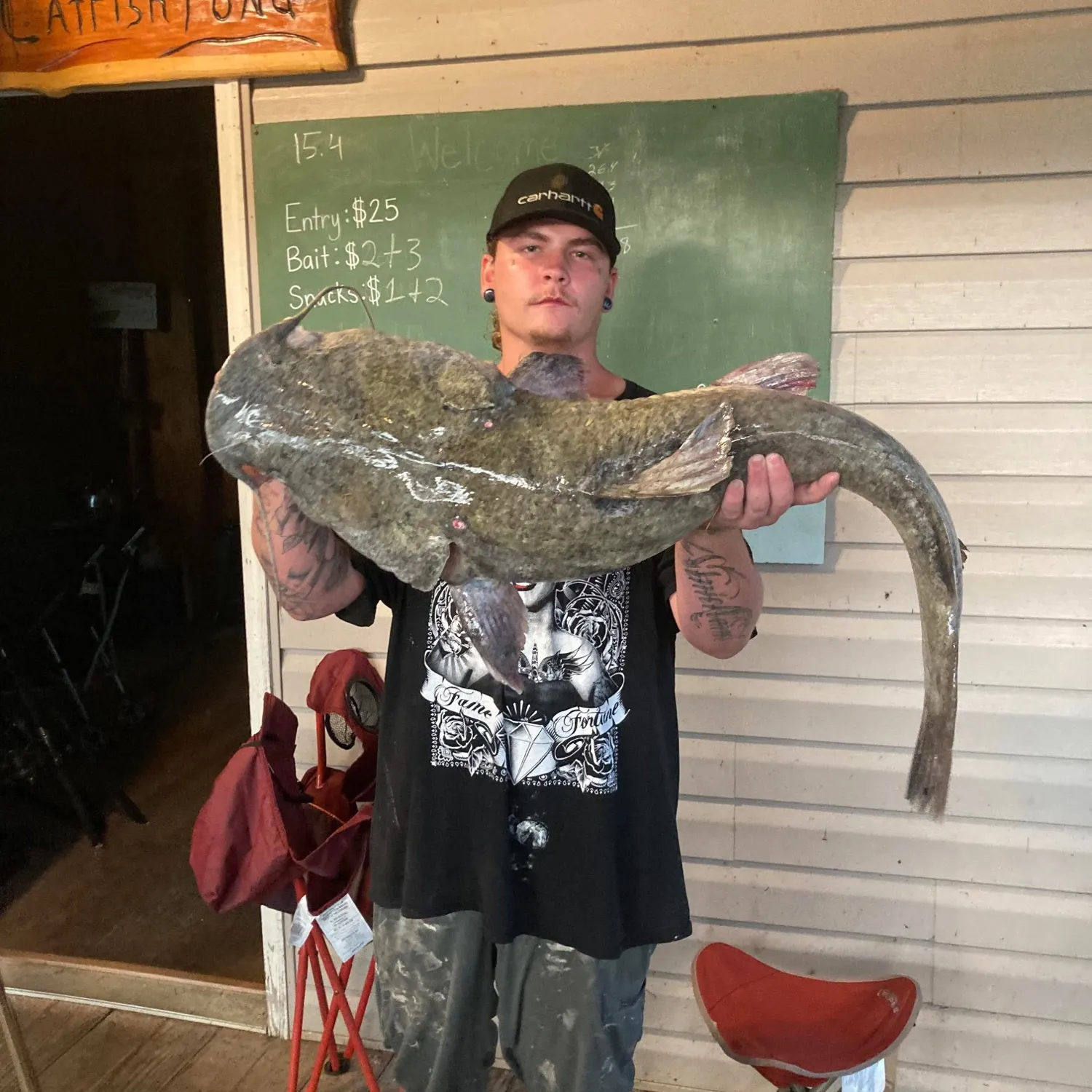 recently logged catches