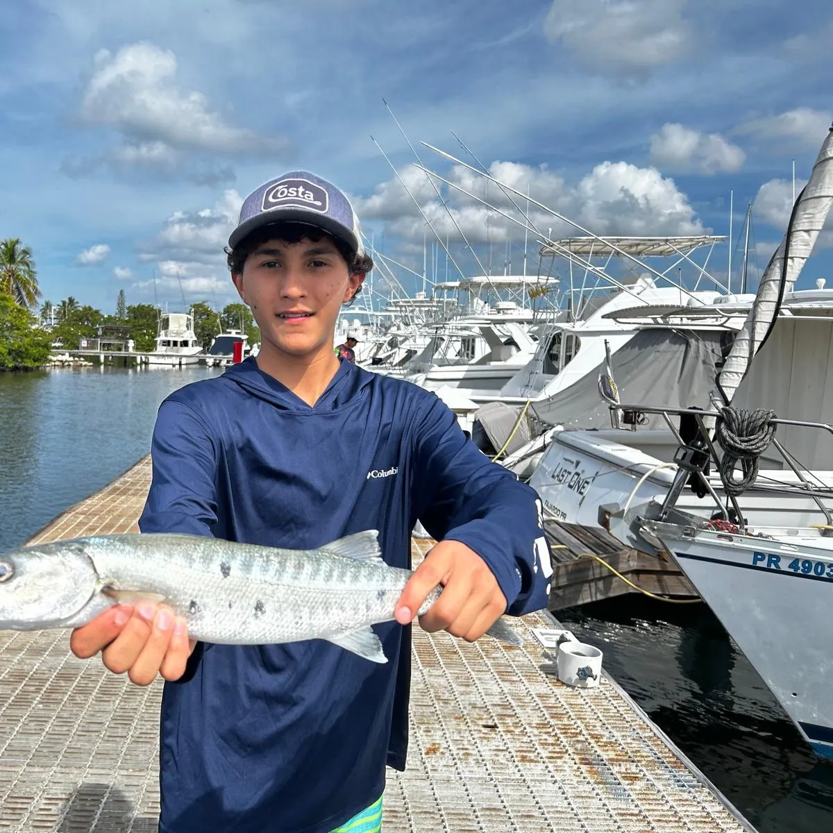The most recent Great barracuda catches on Fishbrain