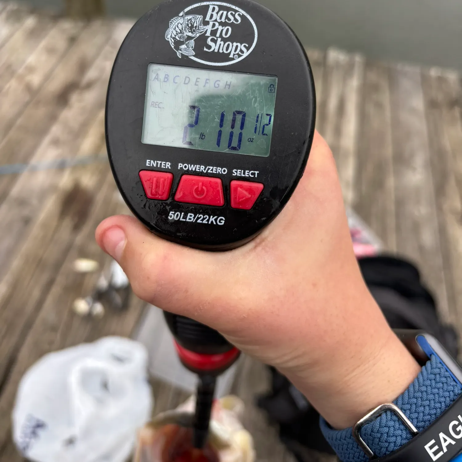 recently logged catches