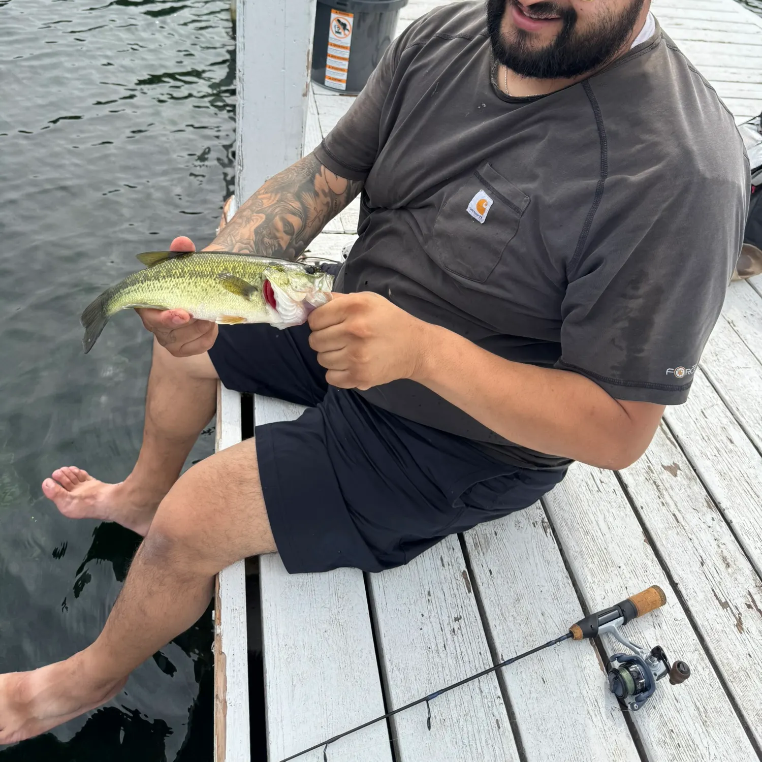 recently logged catches