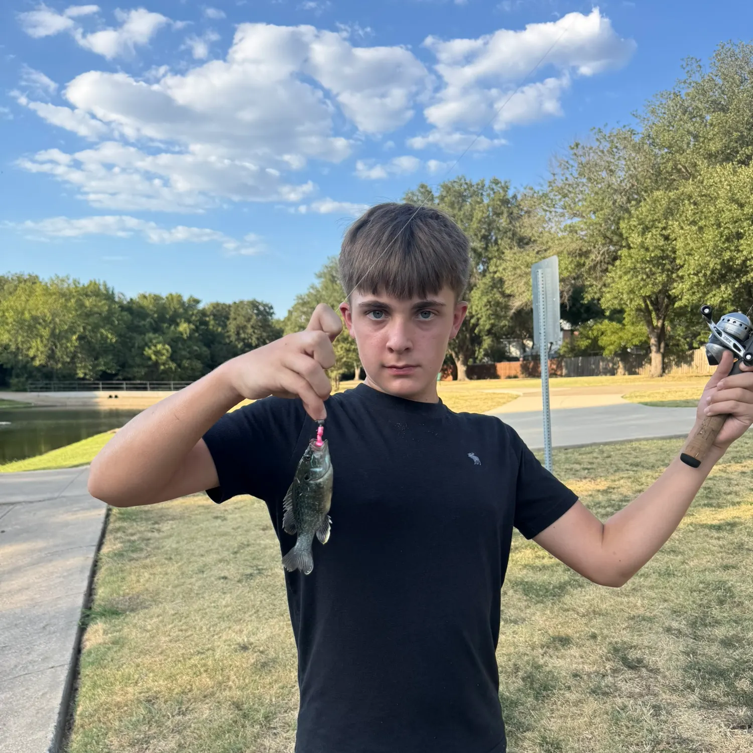 Bluegill caught on Fishbrain