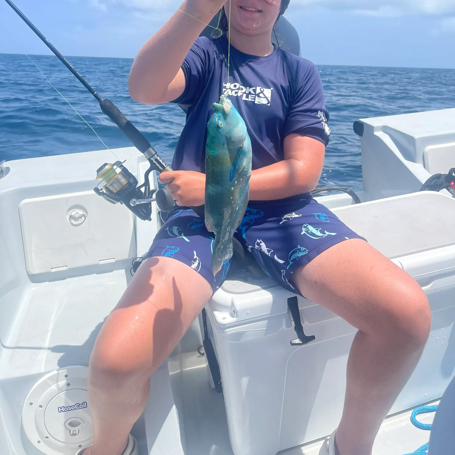 The most recent Puddingwife wrasse catches on Fishbrain