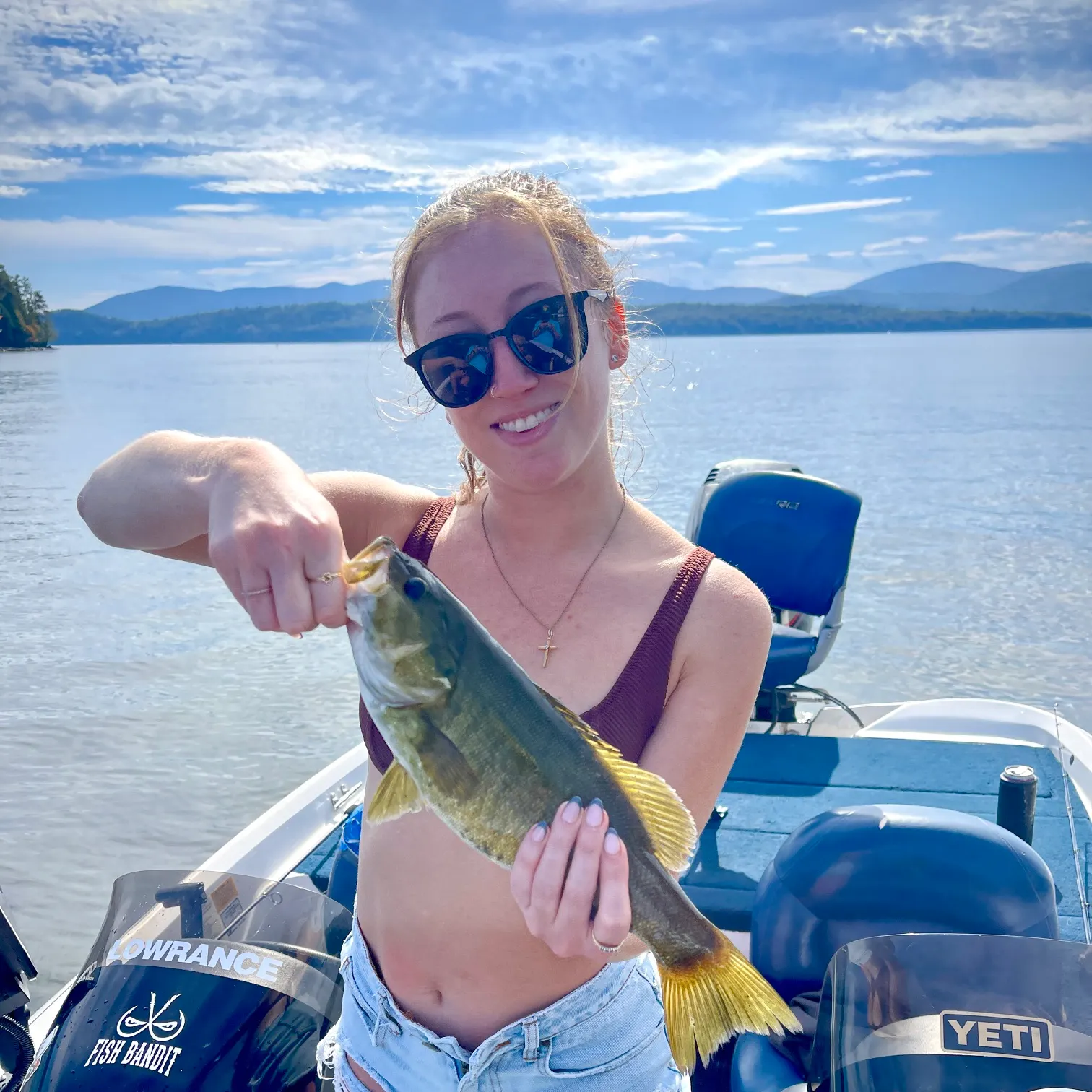 The most recent Smallmouth bass catches on Fishbrain