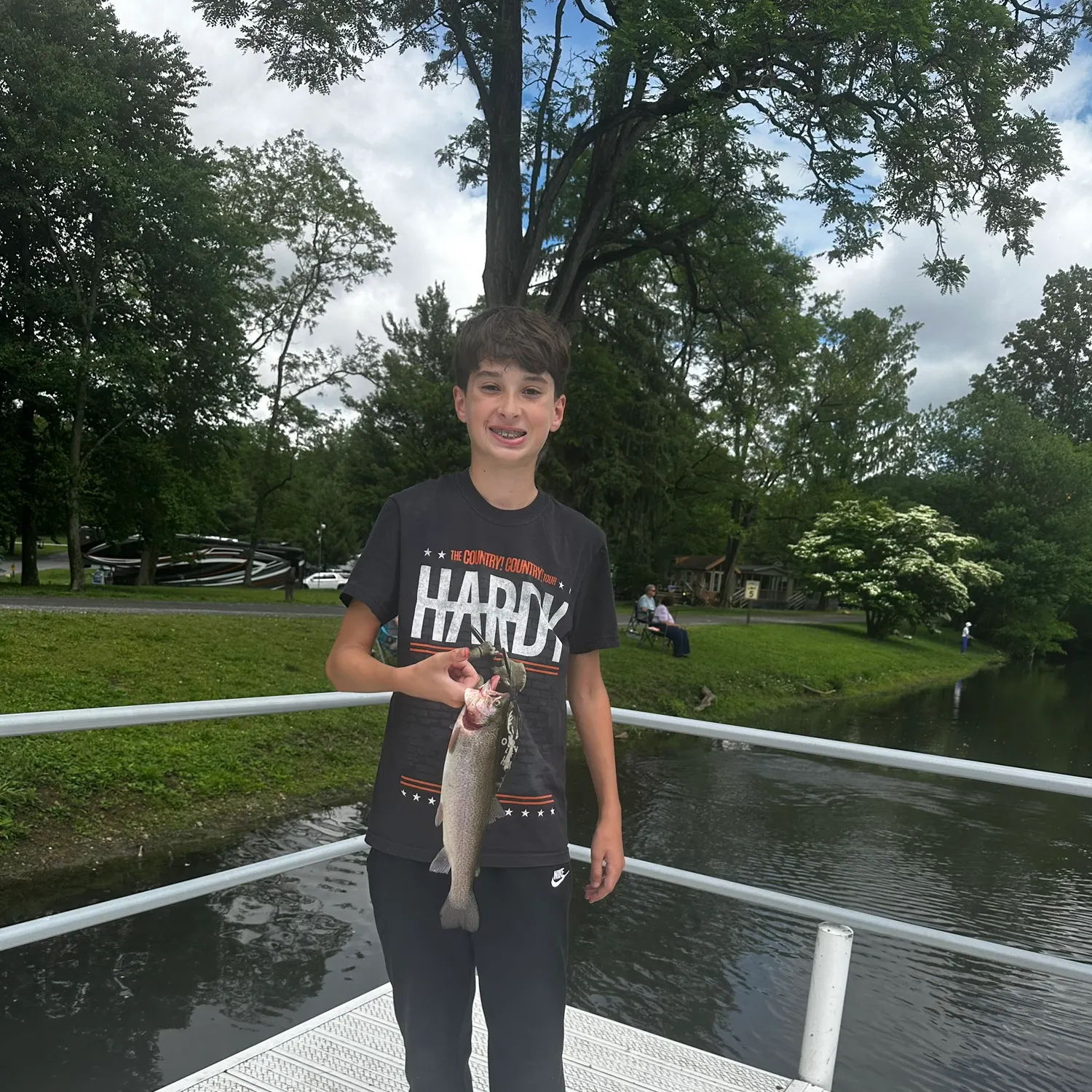 recently logged catches