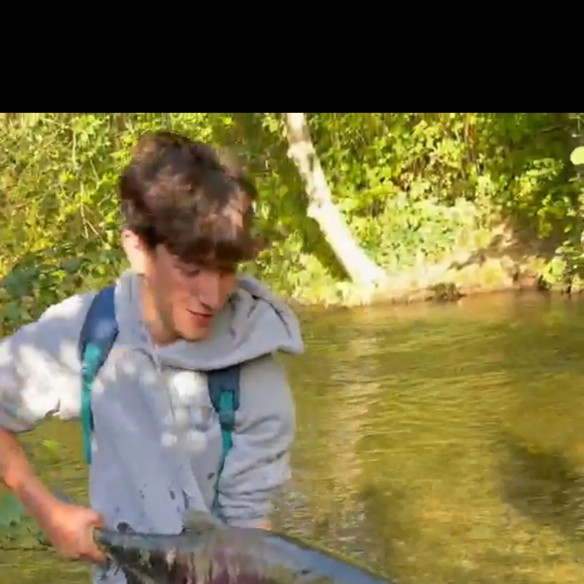 Chum salmon caught on Fishbrain