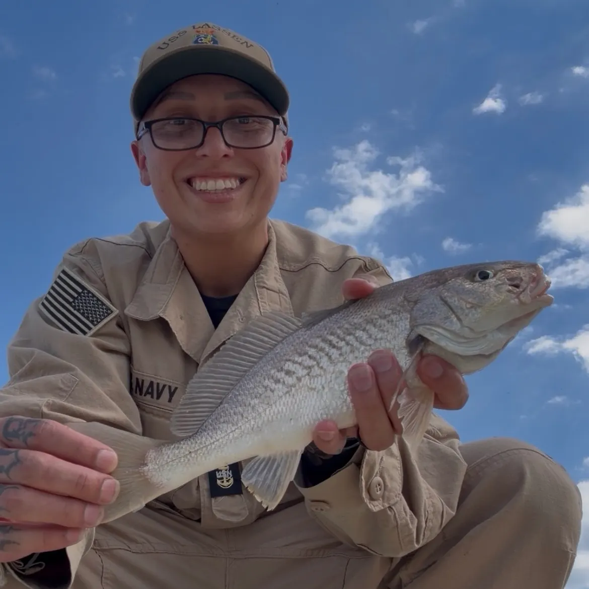 Atlantic croaker caught on Fishbrain