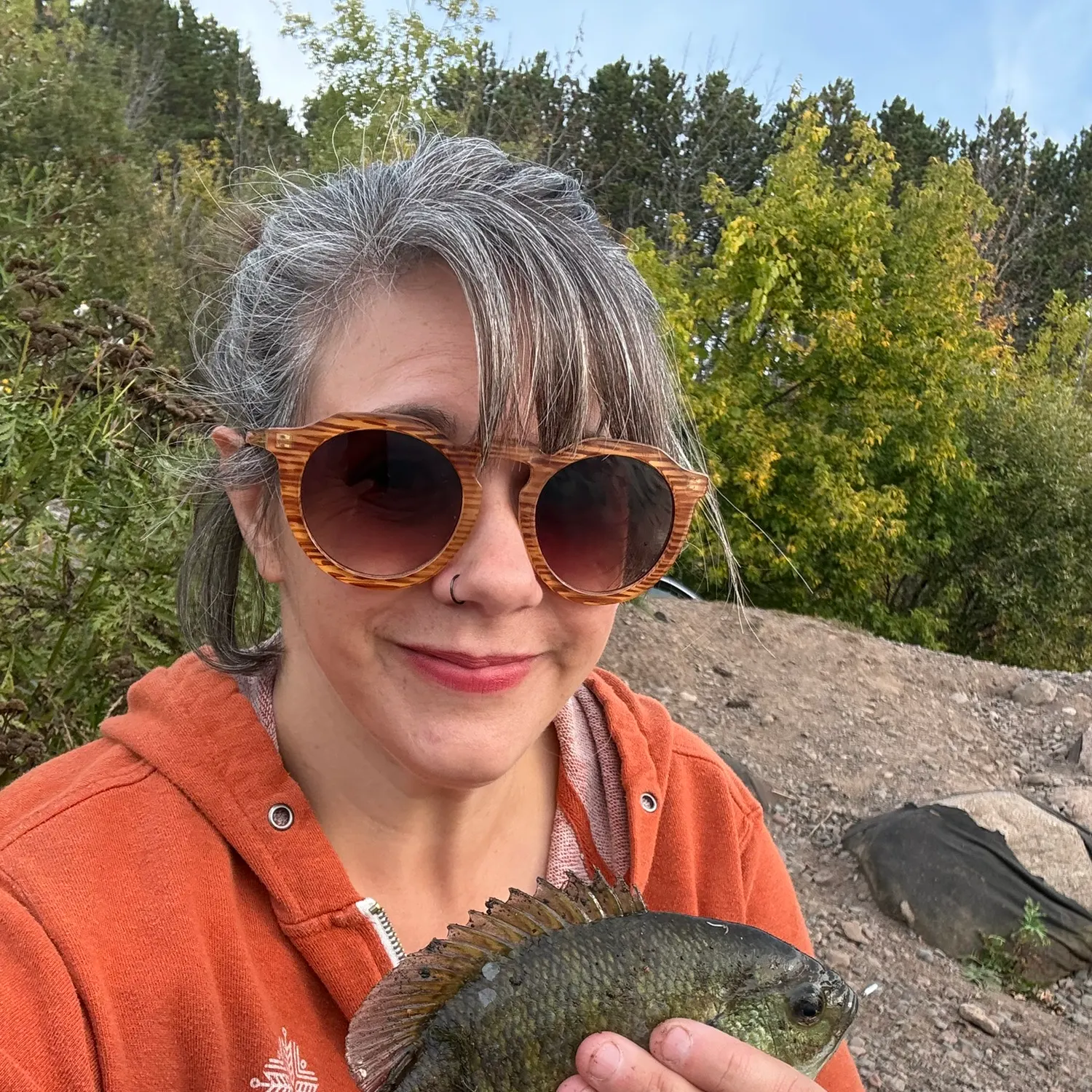 Bluegill caught on Fishbrain