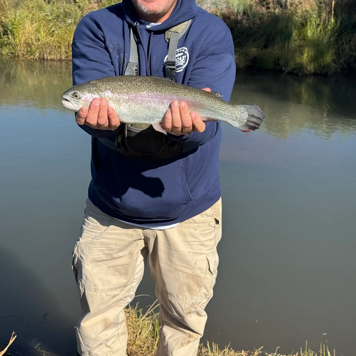 Rainbow trout caught on Fishbrain