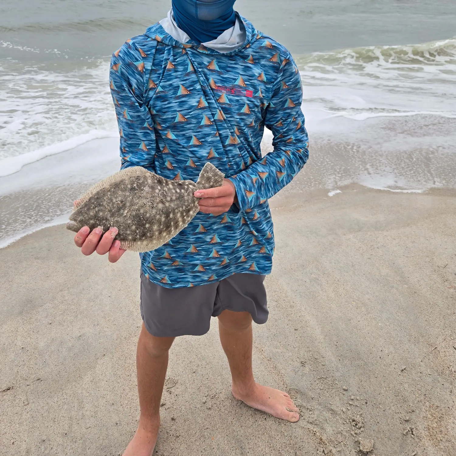 Summer flounder caught on Fishbrain