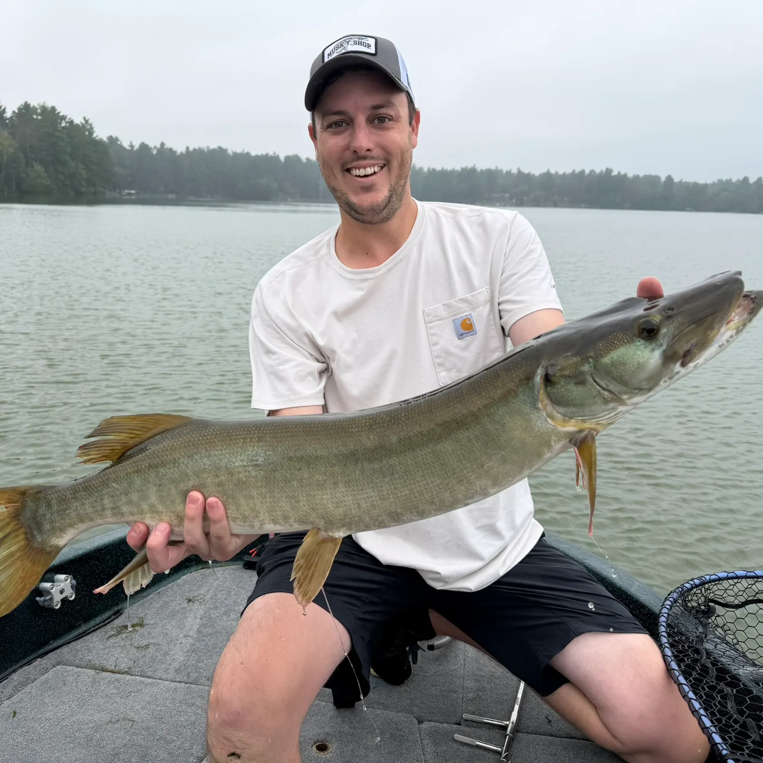Muskie caught on Fishbrain