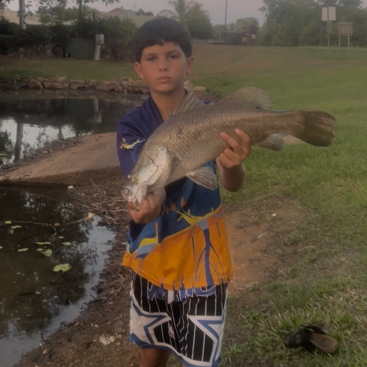 Barramundi caught on Fishbrain