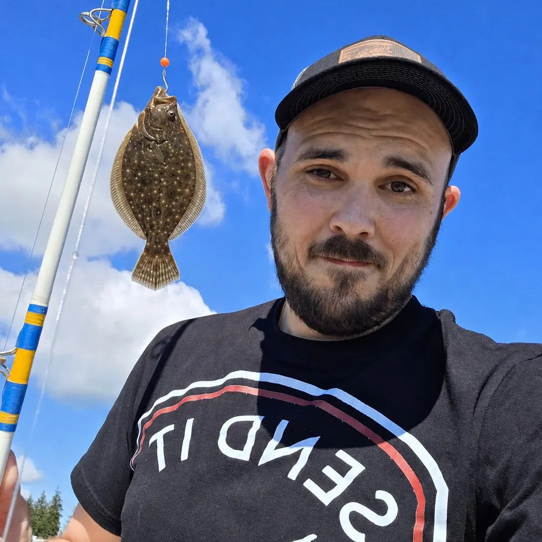 Summer flounder caught on Fishbrain