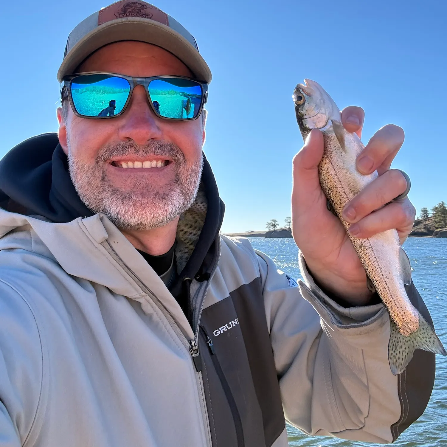 Rainbow trout caught on Fishbrain
