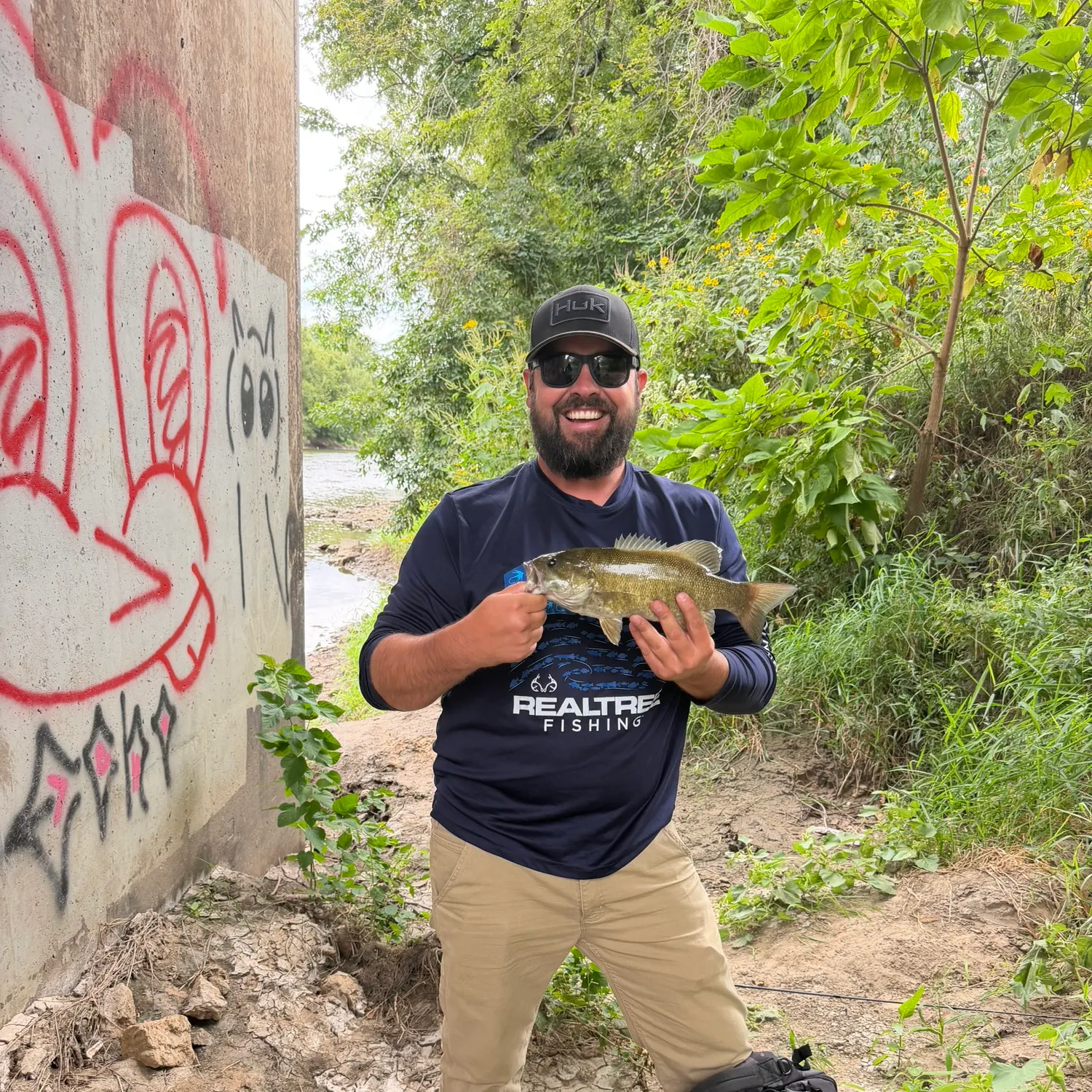 Smallmouth bass caught on Fishbrain