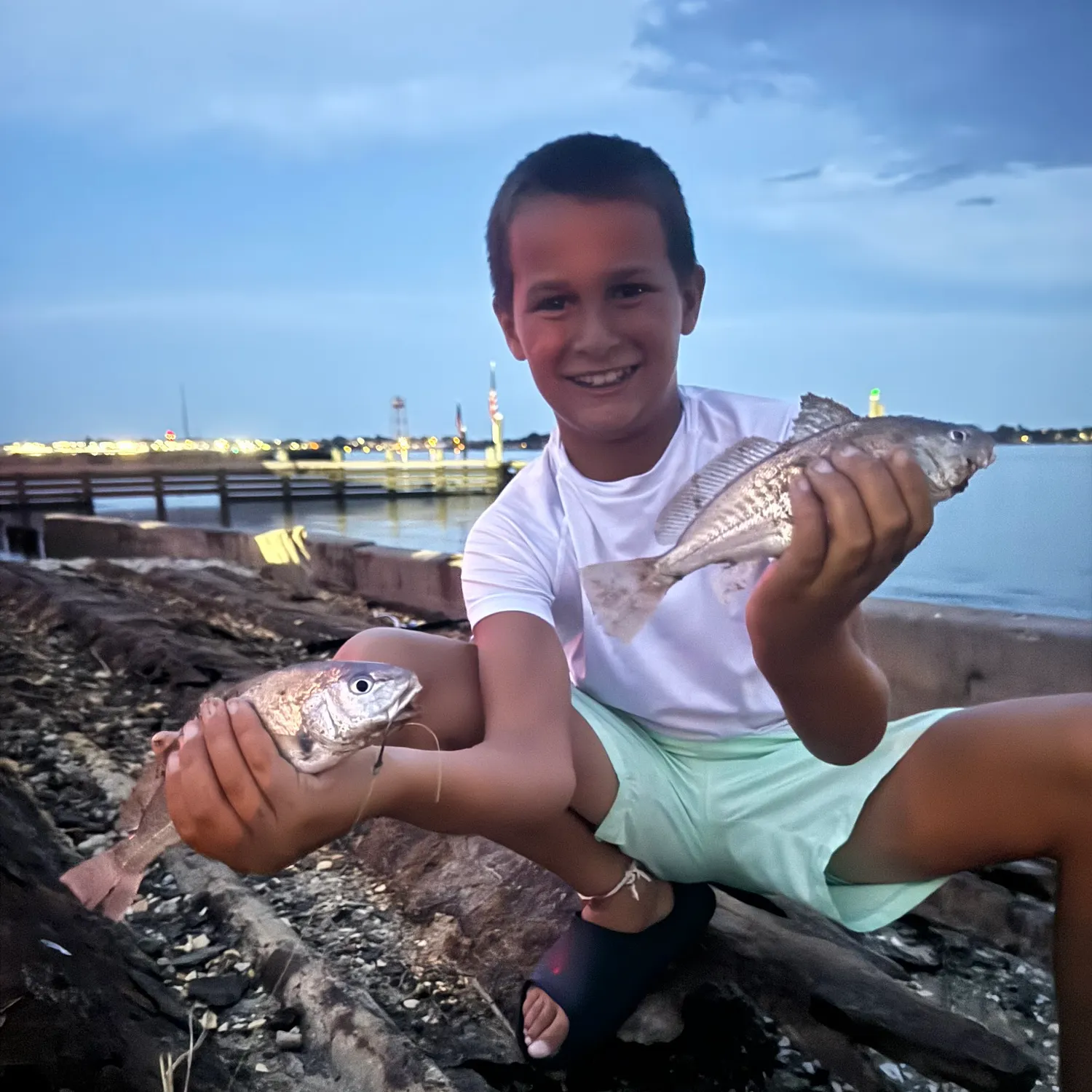 Atlantic croaker caught on Fishbrain