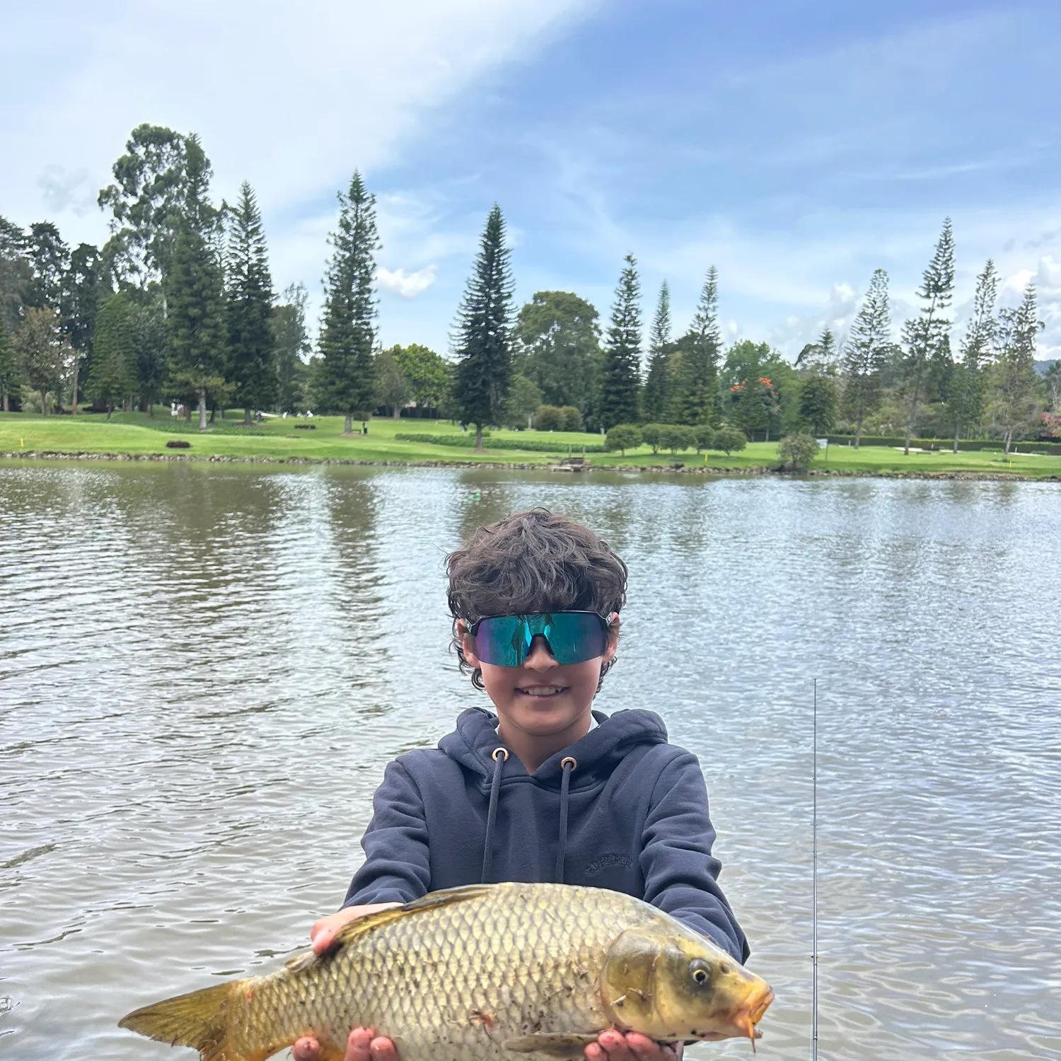 The most recent Koi x common carp catches on Fishbrain