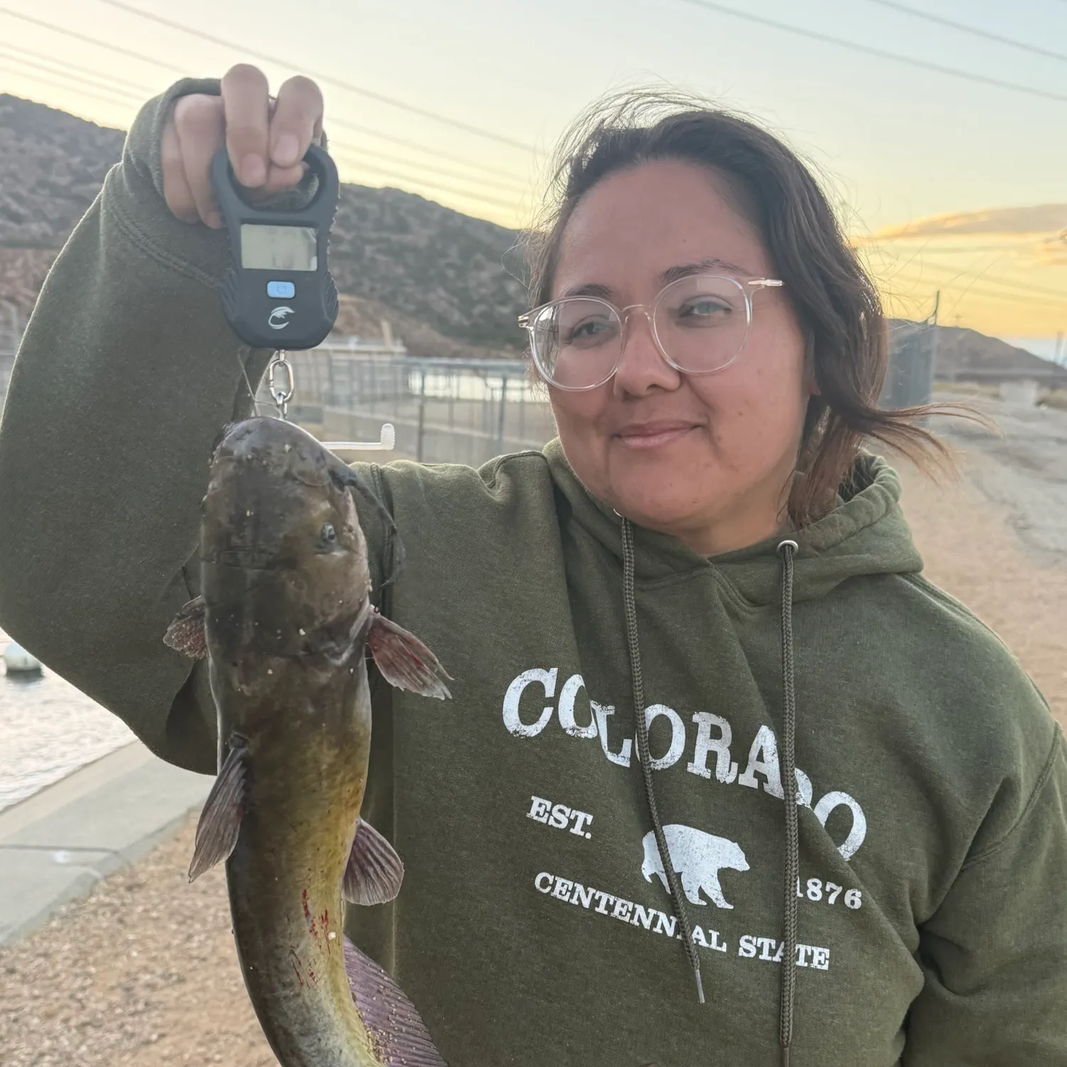 Channel catfish caught on Fishbrain