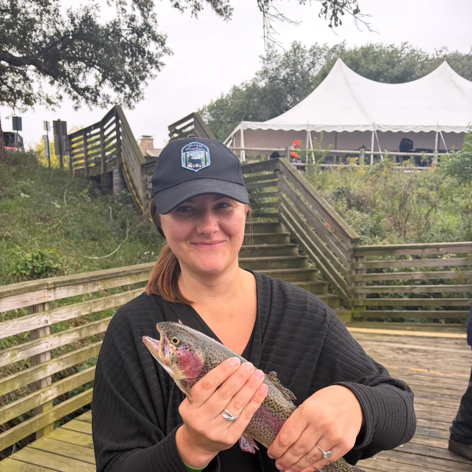 Rainbow trout caught on Fishbrain