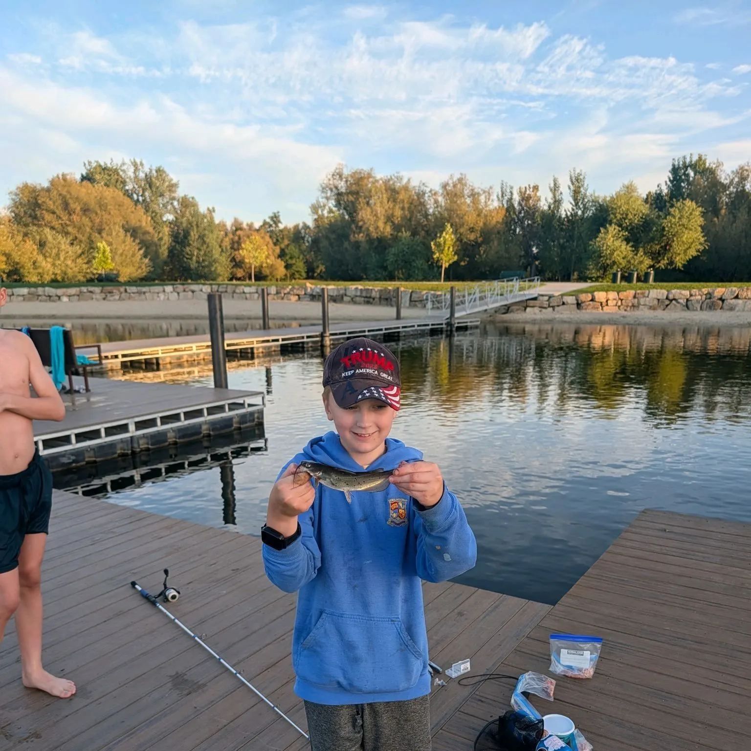 Channel catfish caught on Fishbrain