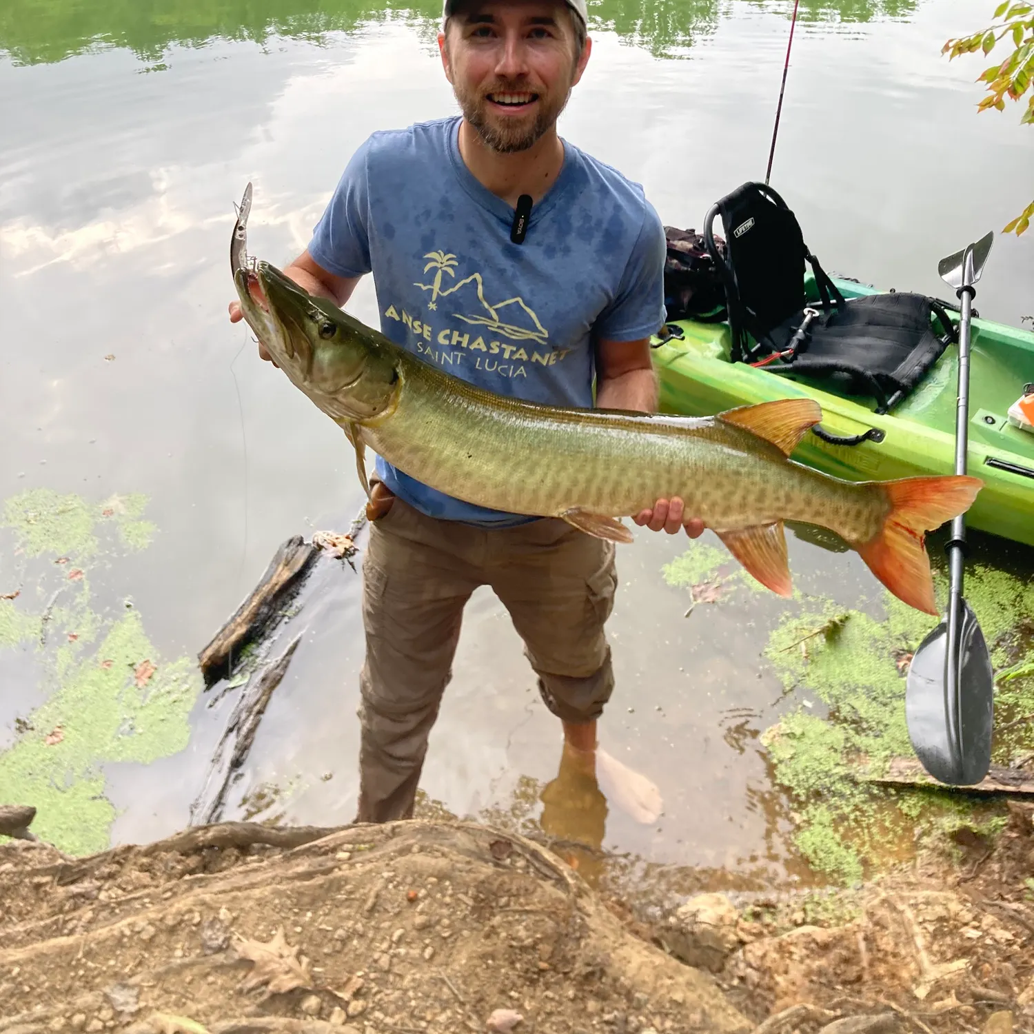 Muskie caught on Fishbrain