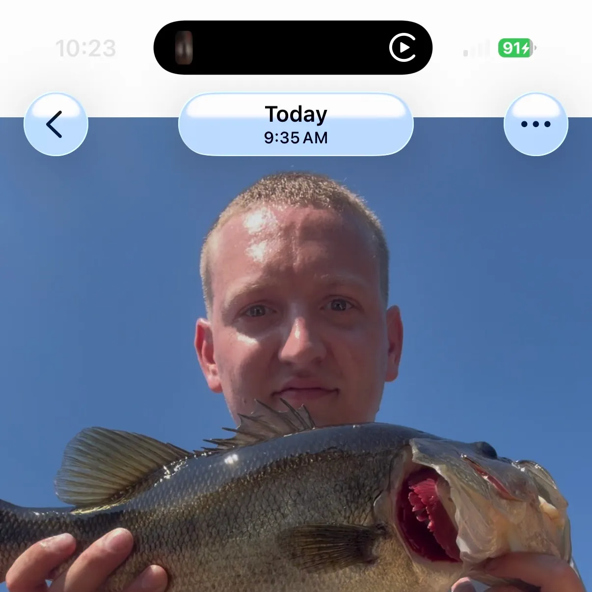 recently logged catches