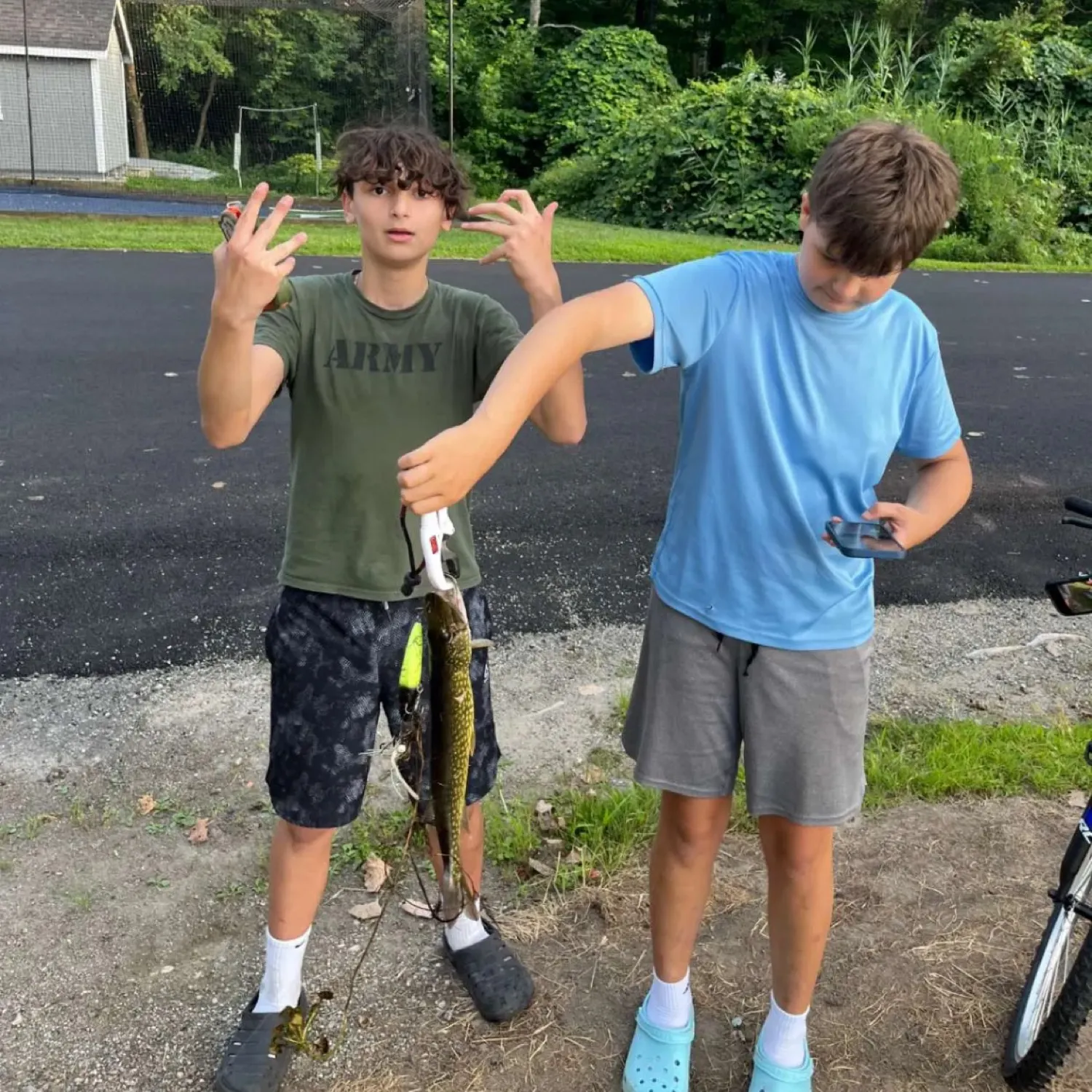 recently logged catches