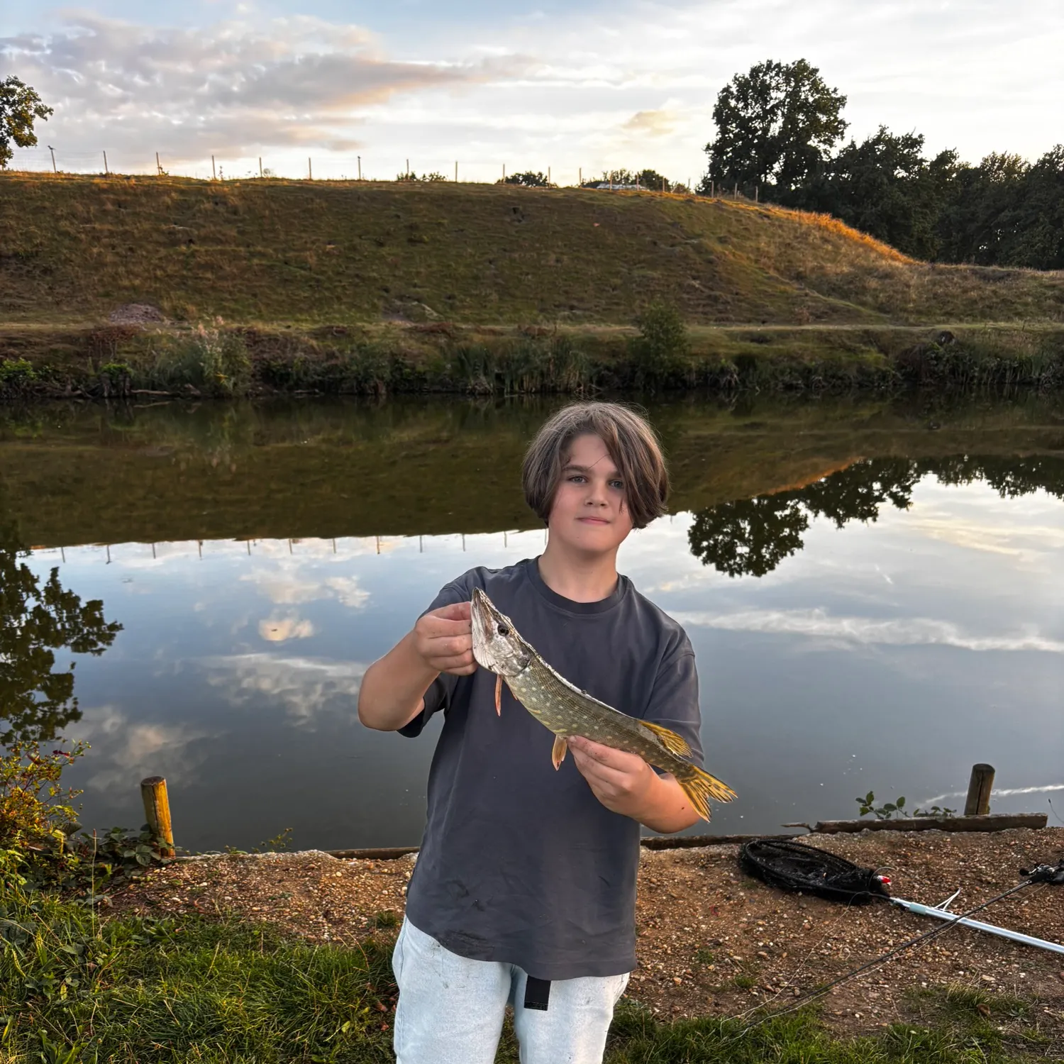 Northern pike caught on Fishbrain