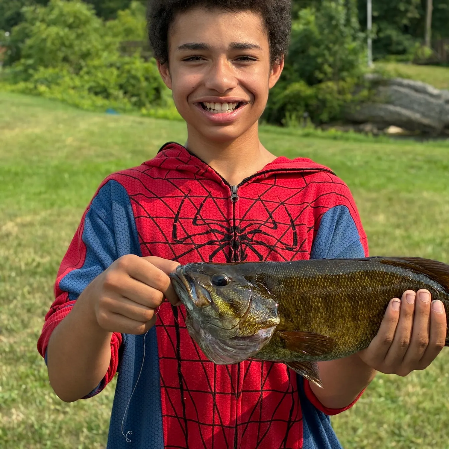 Smallmouth bass caught on Fishbrain