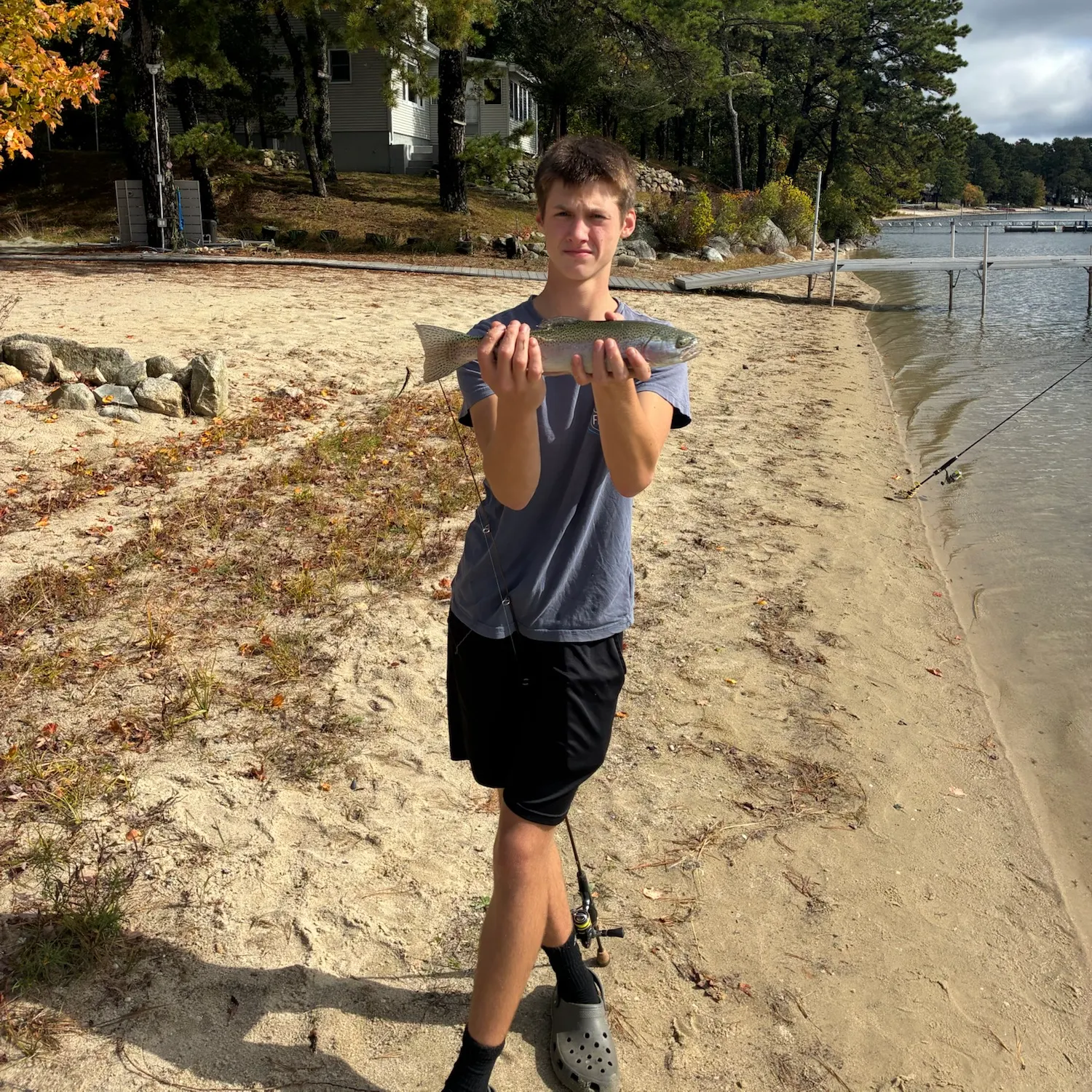 Rainbow trout caught on Fishbrain