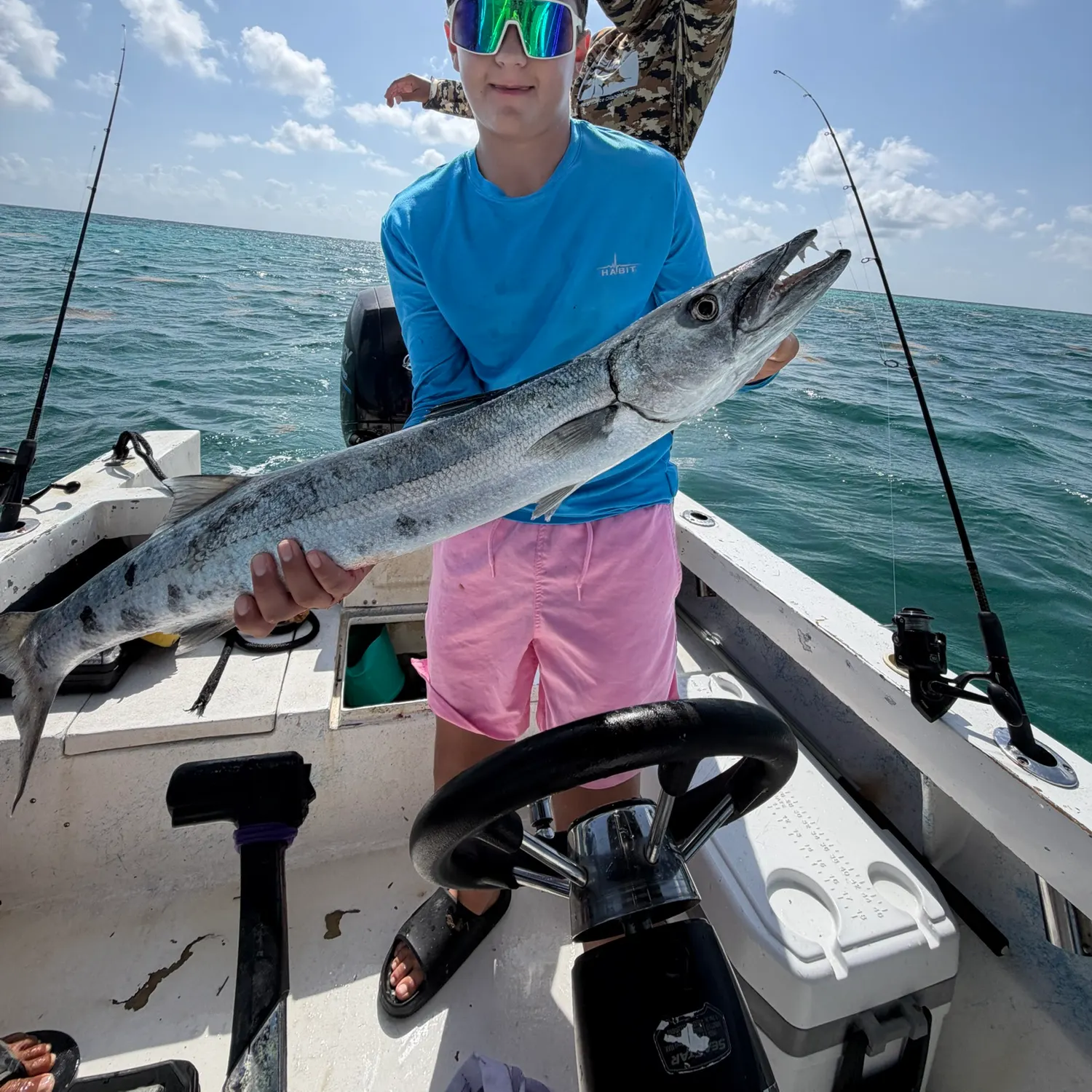 The most recent Great barracuda catches on Fishbrain