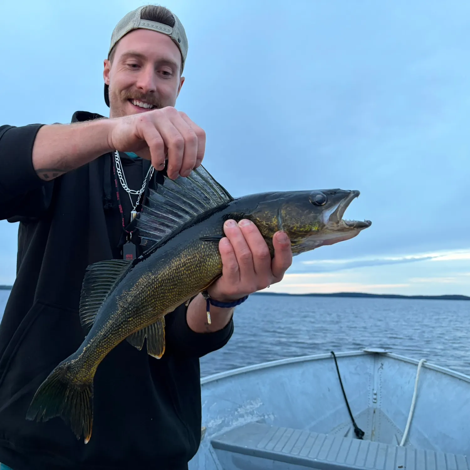 Walleye caught on Fishbrain