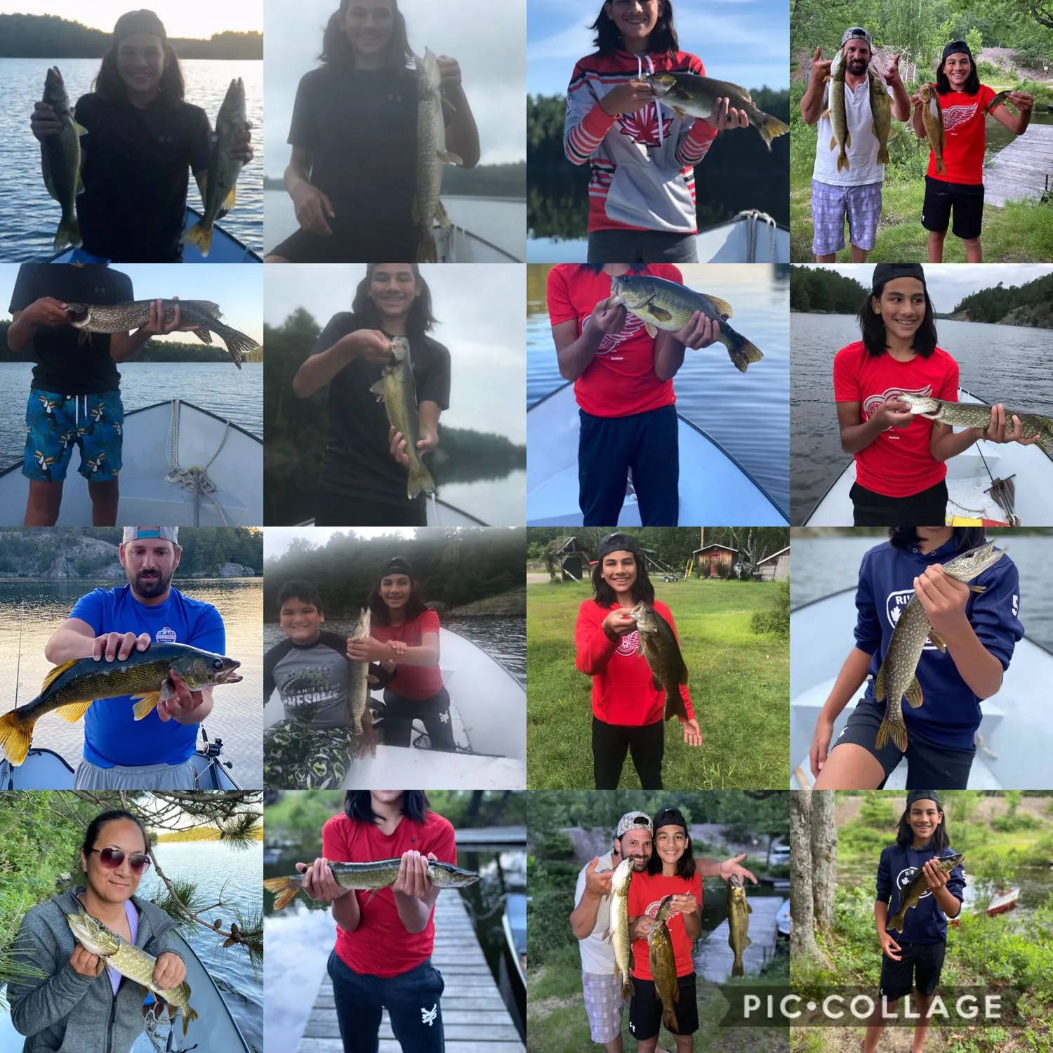 recently logged catches