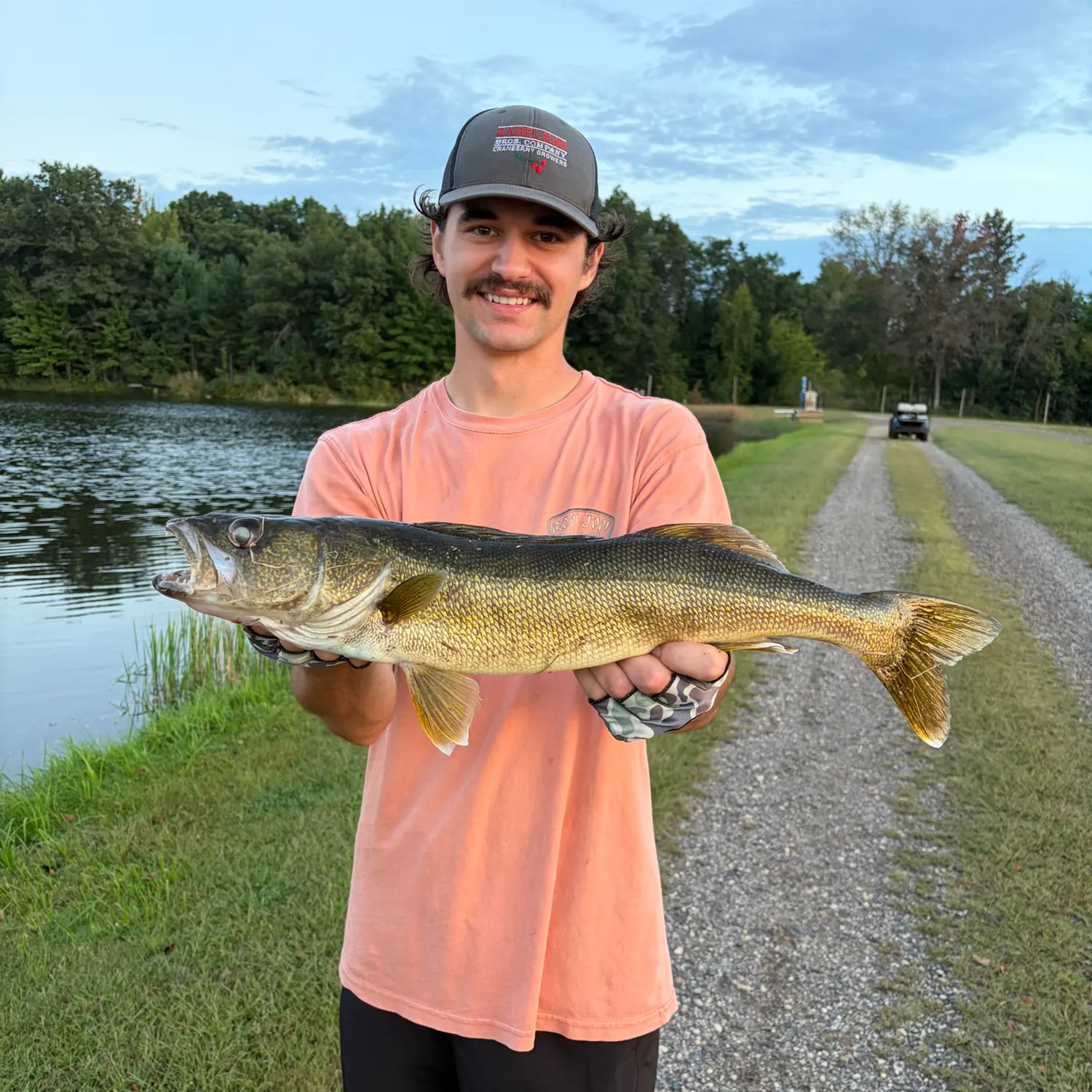 Walleye caught on Fishbrain