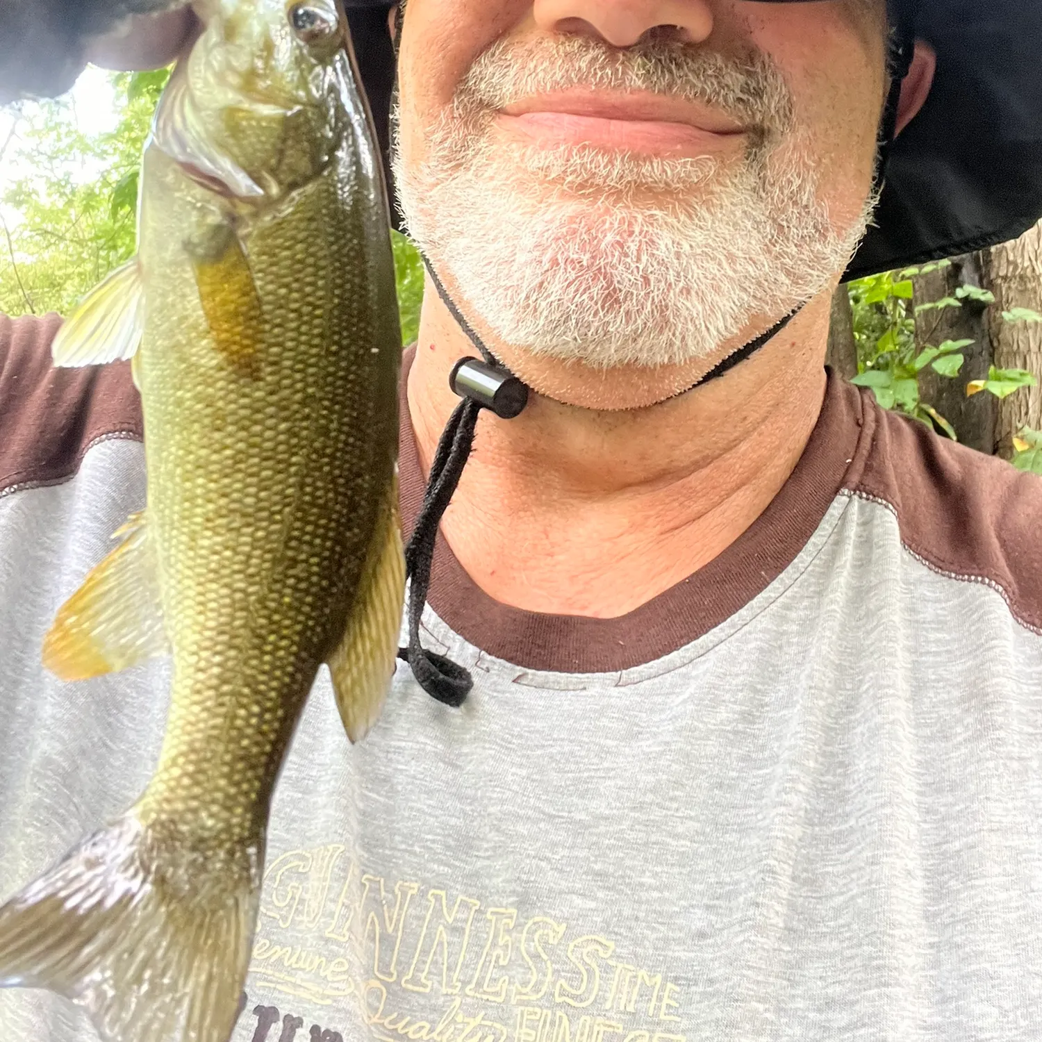Smallmouth bass caught on Fishbrain