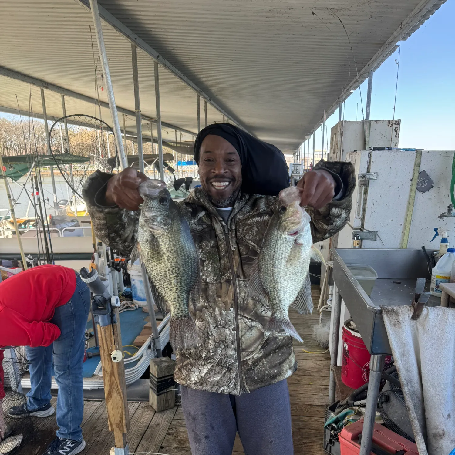 The most recent Black crappie catches on Fishbrain