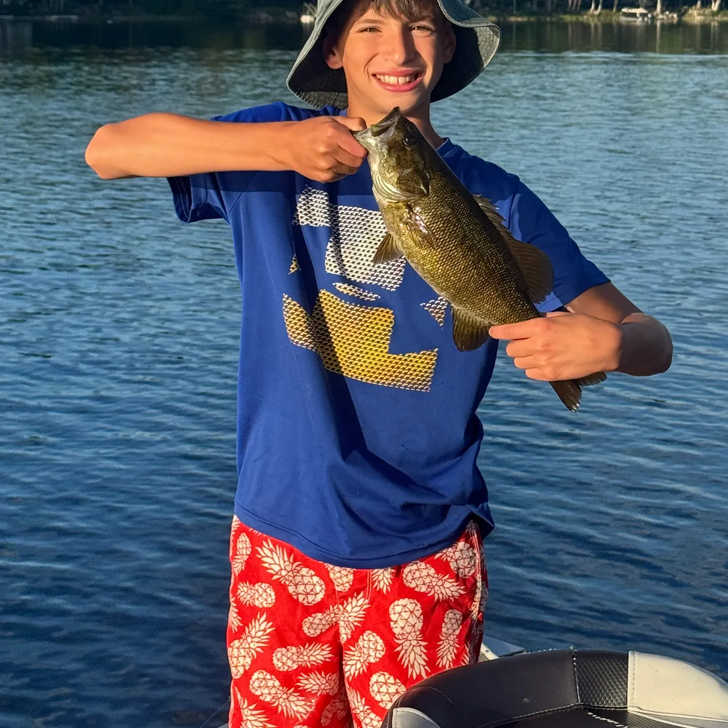 Smallmouth bass caught on Fishbrain