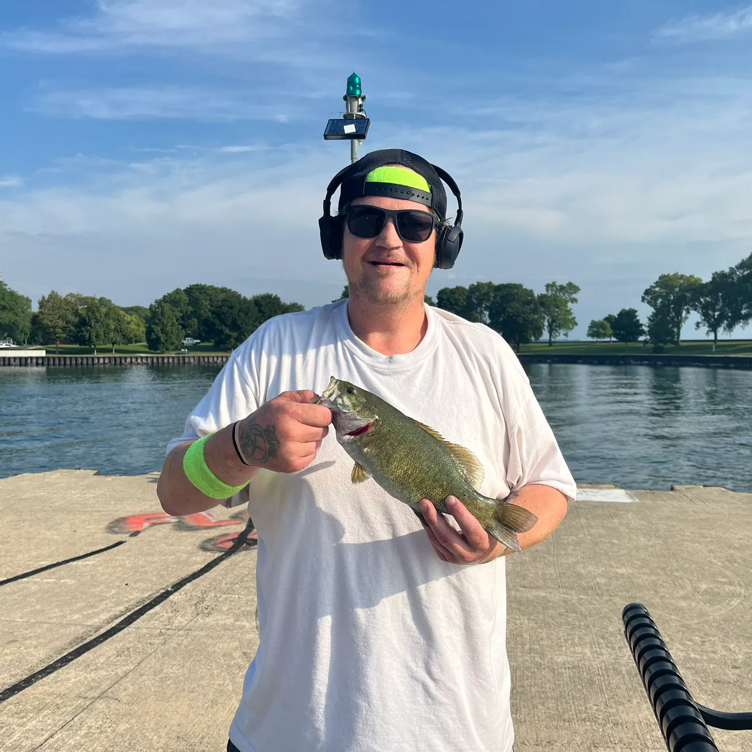 Smallmouth bass caught on Fishbrain