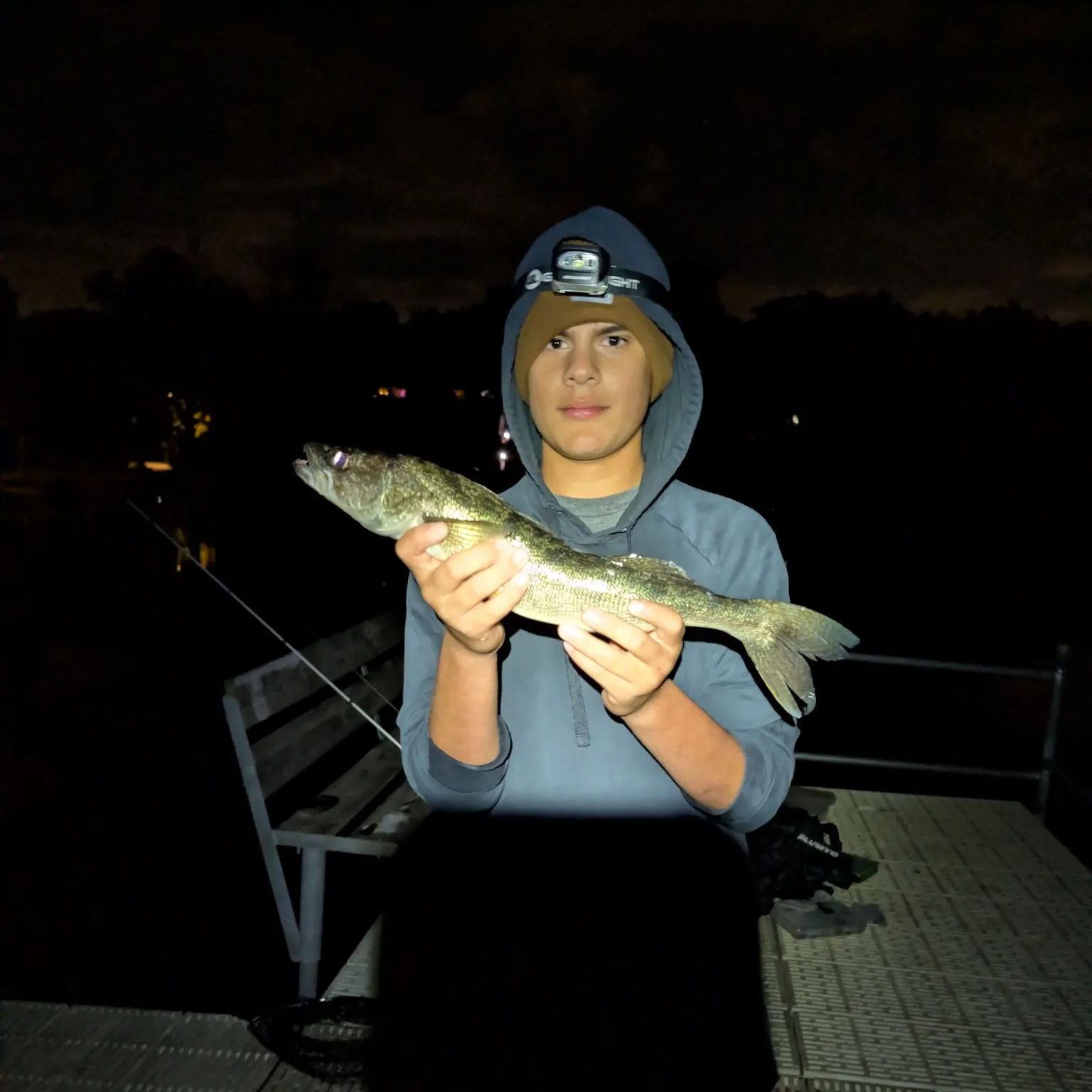 Walleye caught on Fishbrain