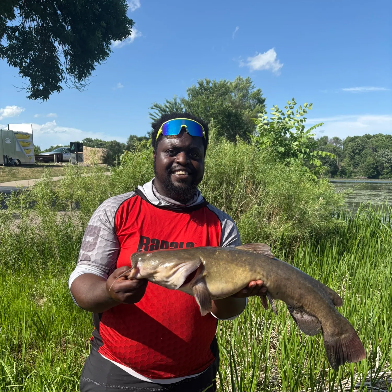Flathead catfish caught on Fishbrain