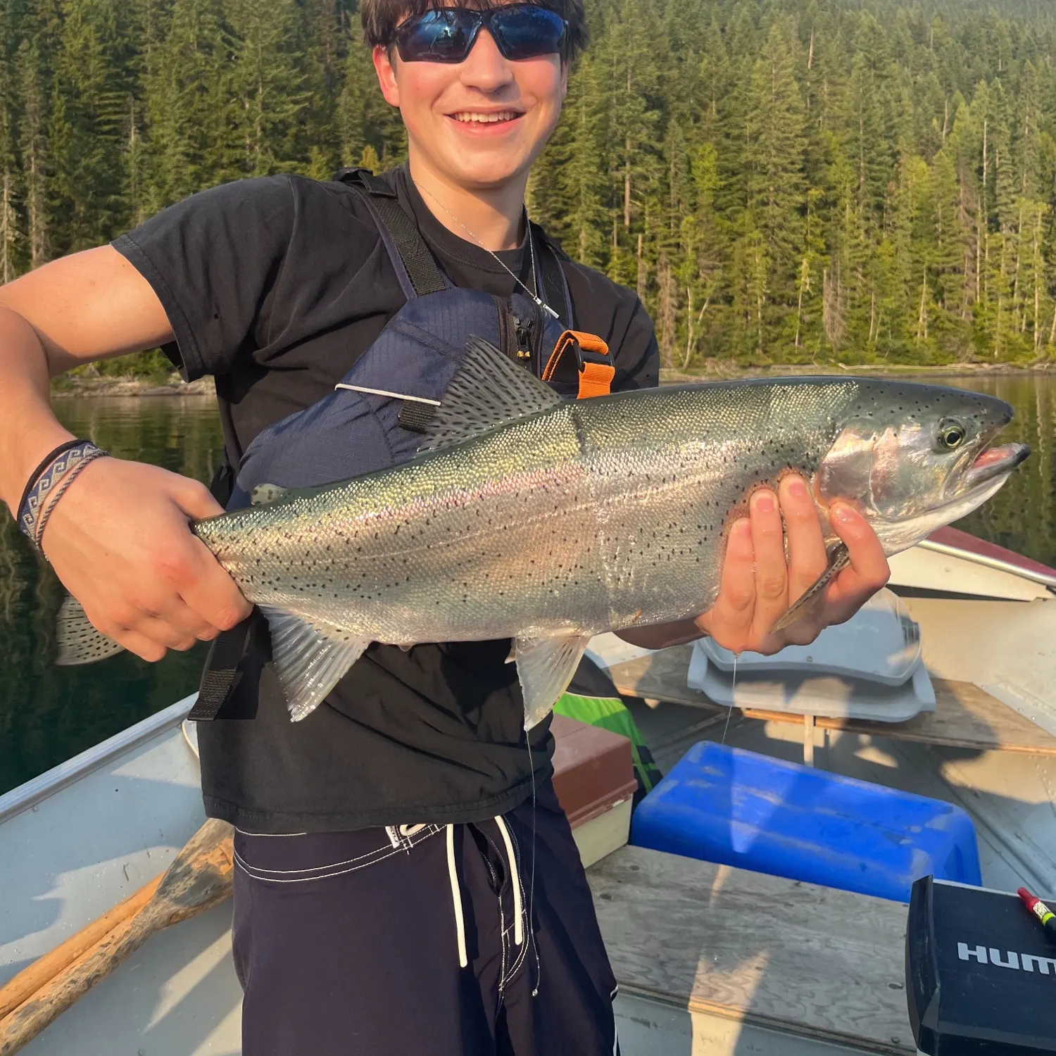 Rainbow trout caught on Fishbrain