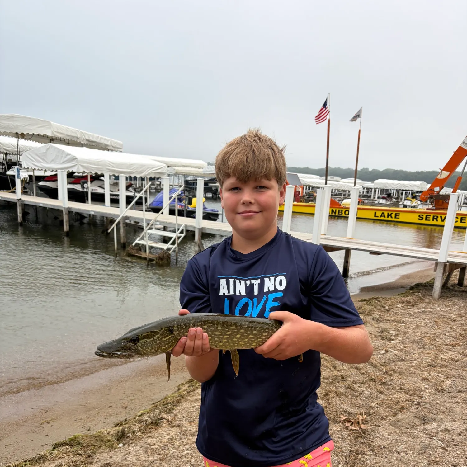 Northern pike caught on Fishbrain
