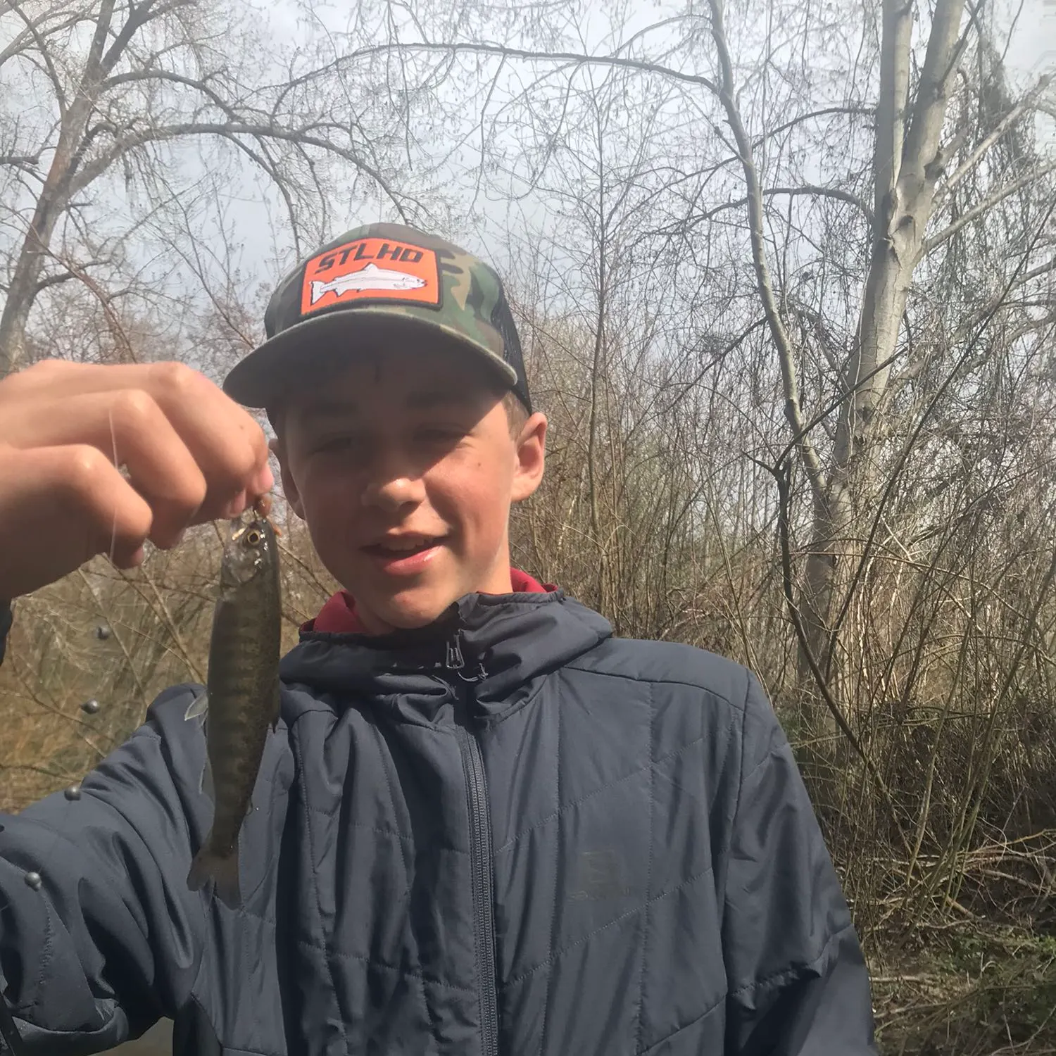 Rainbow trout caught on Fishbrain