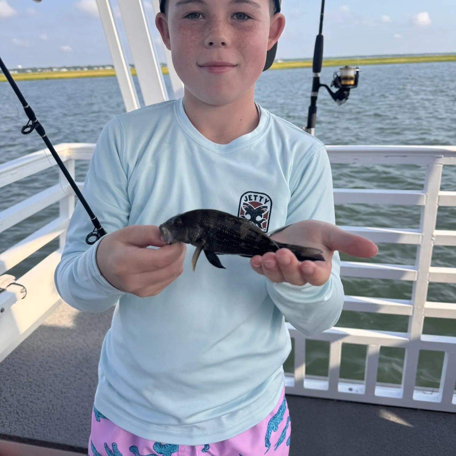 Black sea bass caught on Fishbrain