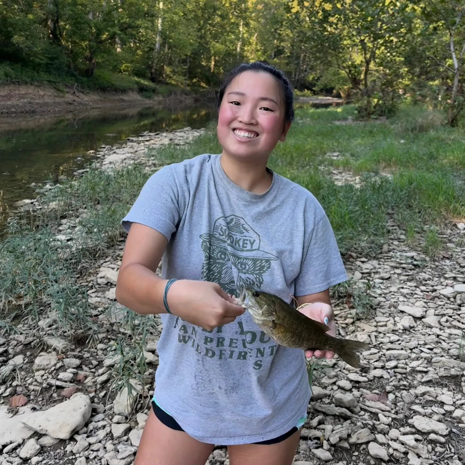 Smallmouth bass caught on Fishbrain