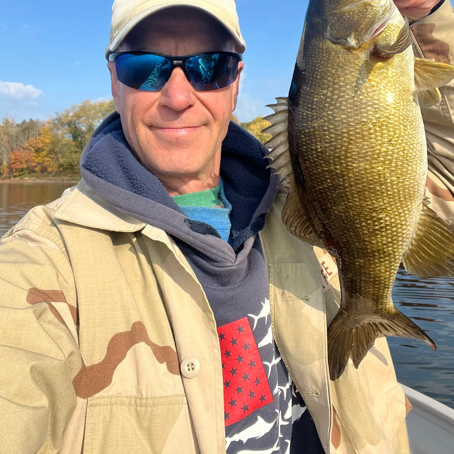 Smallmouth bass caught on Fishbrain
