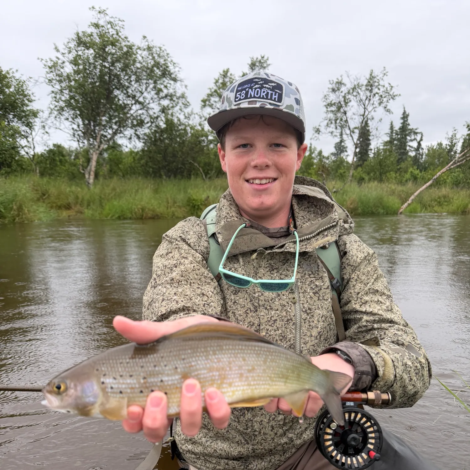 The most recent Arctic grayling catches on Fishbrain