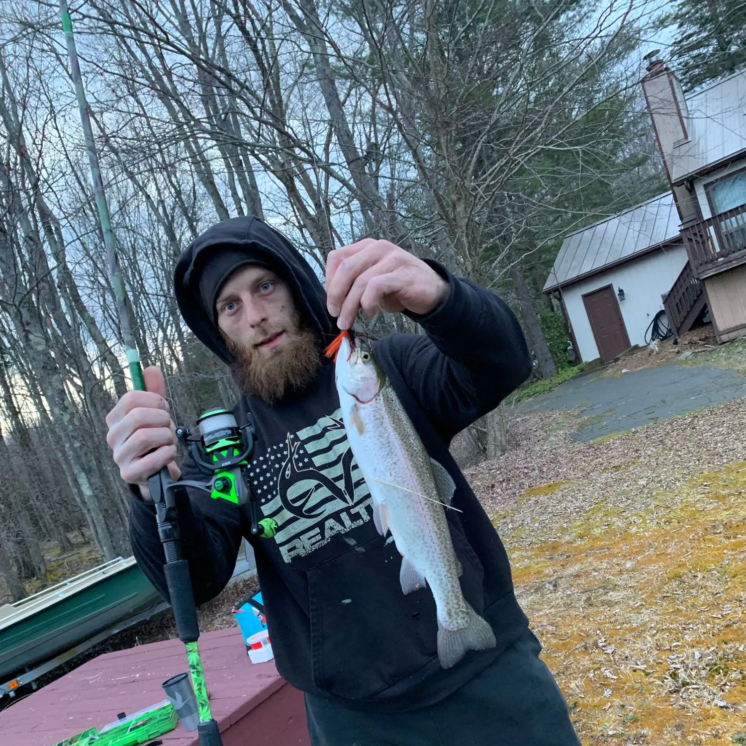 recently logged catches