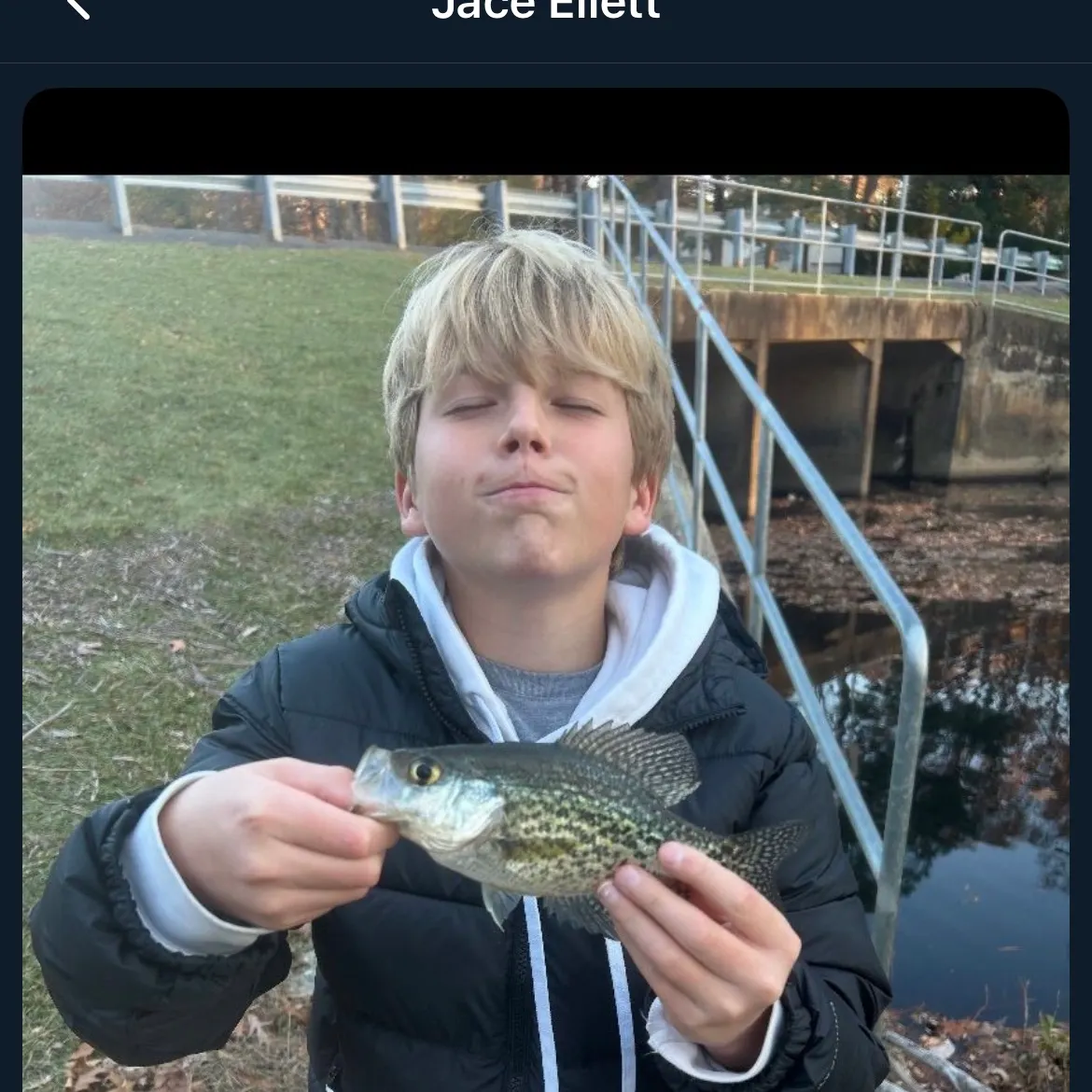 recently logged catches