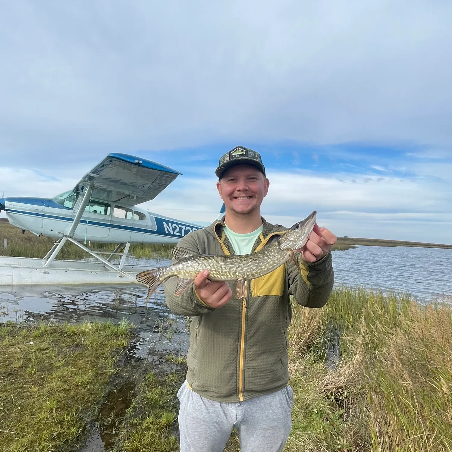 Northern pike caught on Fishbrain